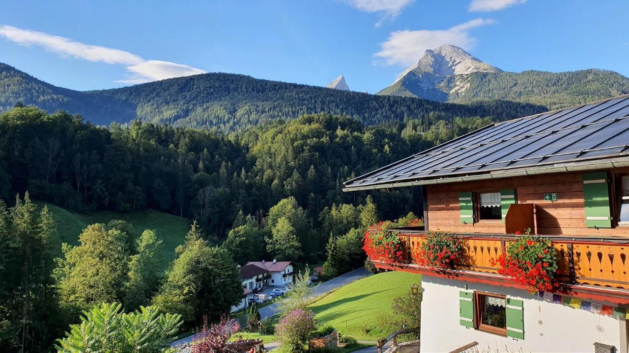 Ferienhaus Wiesenlehen Bischofswiesen Dış mekan fotoğraf