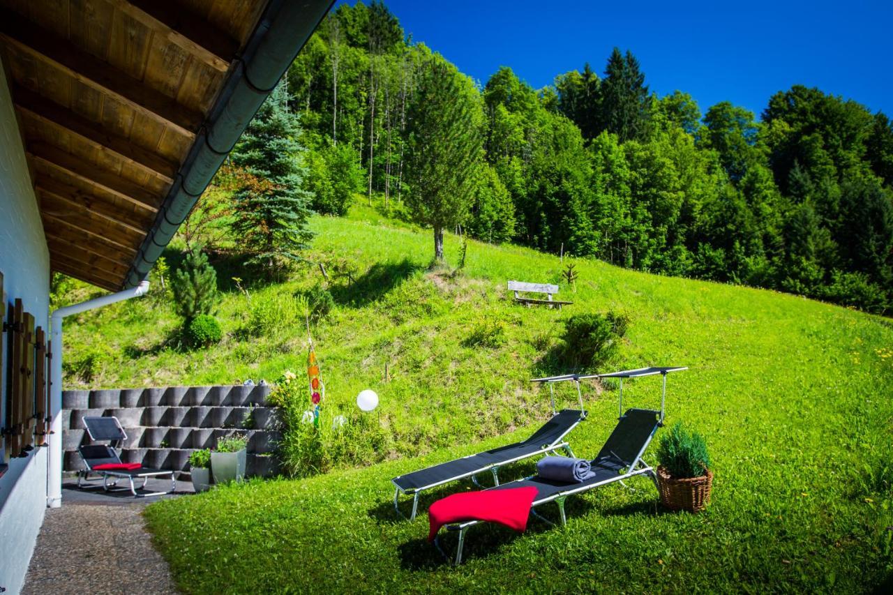 Ferienhaus Wiesenlehen Bischofswiesen Dış mekan fotoğraf